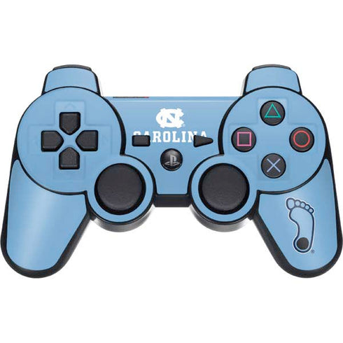 UNC Carolina Logo PS3 Dual Shock wireless controller Skin
