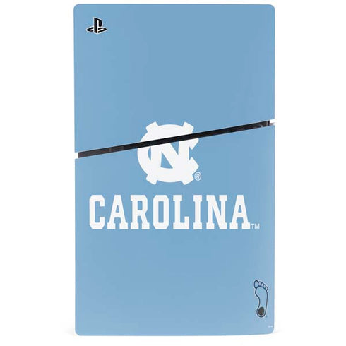 University of North Carolina UNC Carolina PS5 Slim Disk Bundle Skin