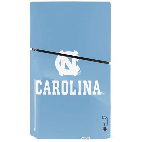 University of North Carolina UNC Carolina PS5 Slim Disk Console Skin