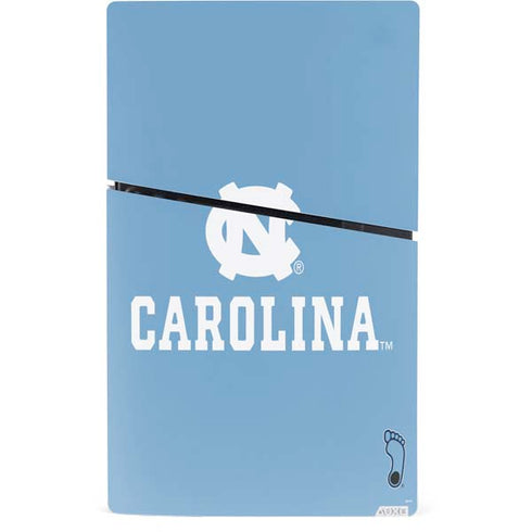 University of North Carolina UNC Carolina PS5 Slim Digital Edition Bundle Skin