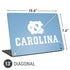 UNC Carolina Logo Universal Laptop 13in (10.6 x 7.6in) Skin