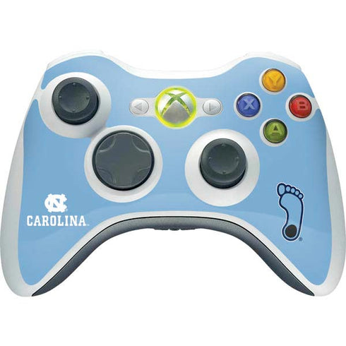 UNC Carolina Logo Xbox 360 Wireless Controller Skin