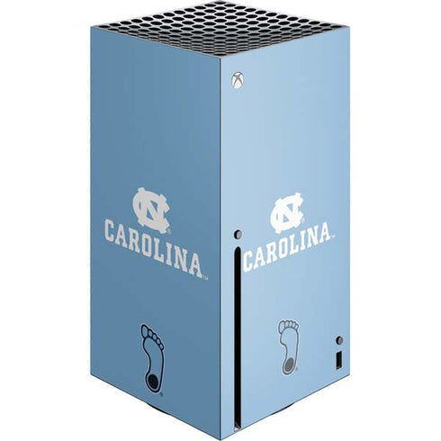 UNC Carolina Logo Xbox Series X Console Skin