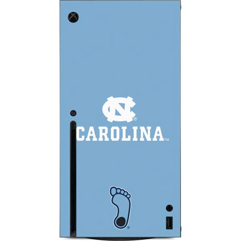 UNC Carolina Logo Xbox Series X Console Skin