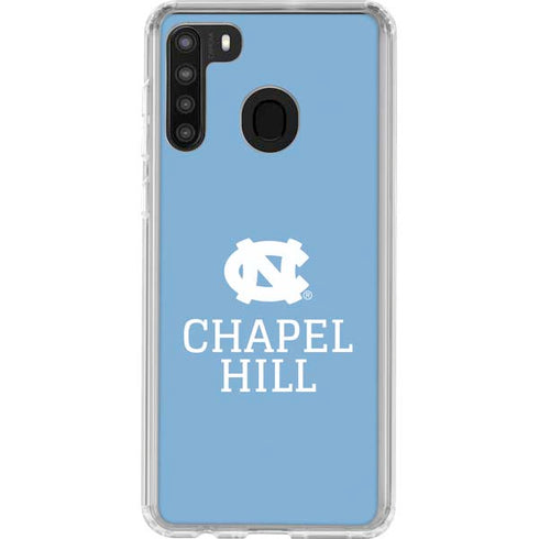 UNC Chapel Hill Galaxy A21 Clear Case