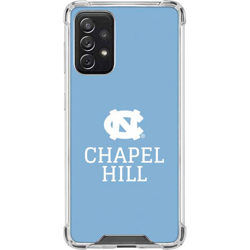 UNC Chapel Hill Galaxy A72 5G Clear Case