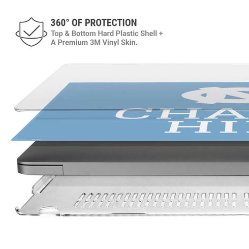 University of North Carolina UNC Chapel Hill MacBook Pro 16in (2021-25) Case plus Skin