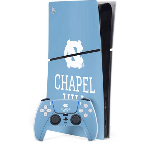 University of North Carolina UNC Chapel Hill PS5 Slim Digital Edition Console Skin