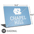 UNC Chapel Hill Universal Laptop 18in (14.6 x 10.6in) Skin