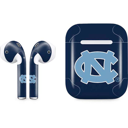 UNC Logo Apple AirPods Skin