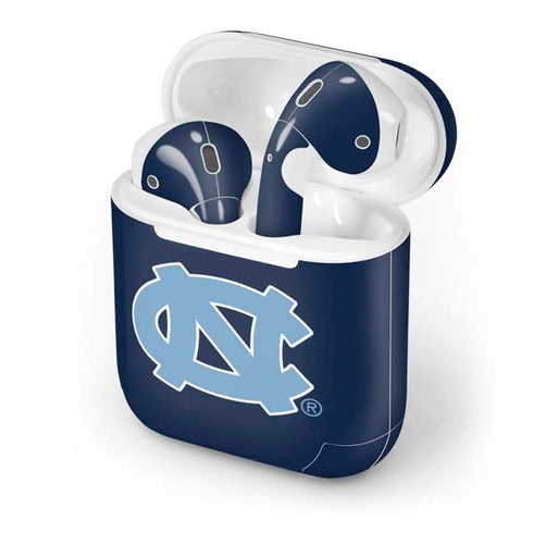 UNC Logo Apple AirPods Skin