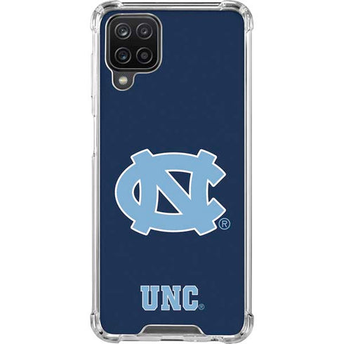 UNC Logo Galaxy A12 Clear Case