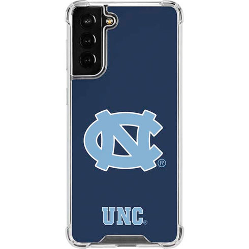 UNC Logo Galaxy S21 FE Clear Case