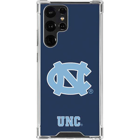 UNC Logo Galaxy S22 Ultra Clear Case