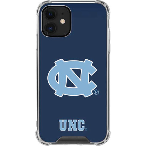 UNC Logo iPhone 12 Clear Case