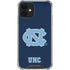 UNC Logo iPhone 12 Clear Case