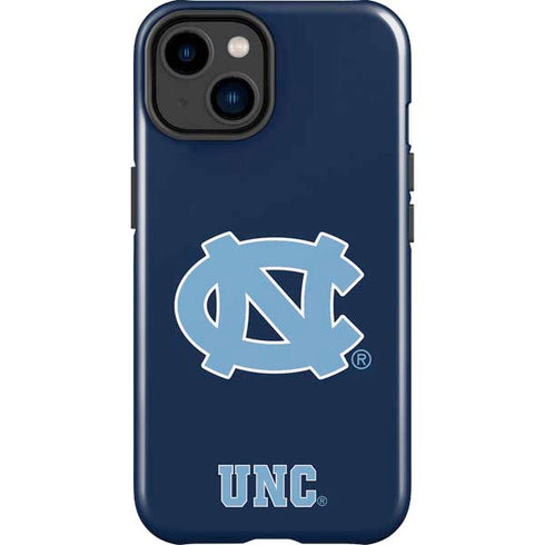University of North Carolina UNC Logo iPhone 15 Plus Impact Case