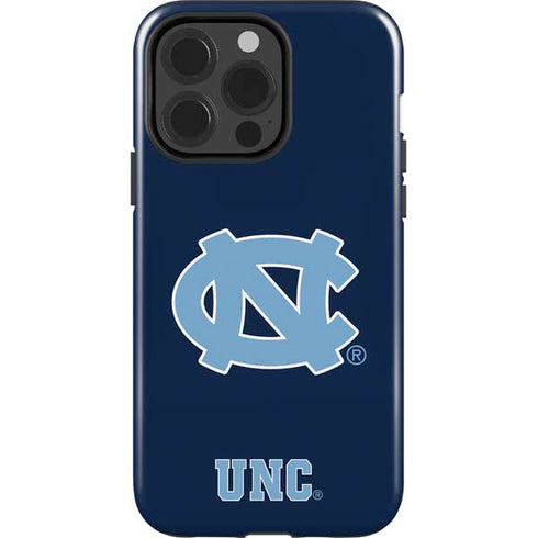 University of North Carolina UNC Logo iPhone 15 Pro Impact Case