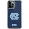 University of North Carolina UNC Logo iPhone 15 Pro Max Clear Case