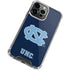 University of North Carolina UNC Logo iPhone 15 Pro Max Clear Case