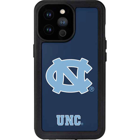 UNC Logo iPhone 14 Pro Max Waterproof Case