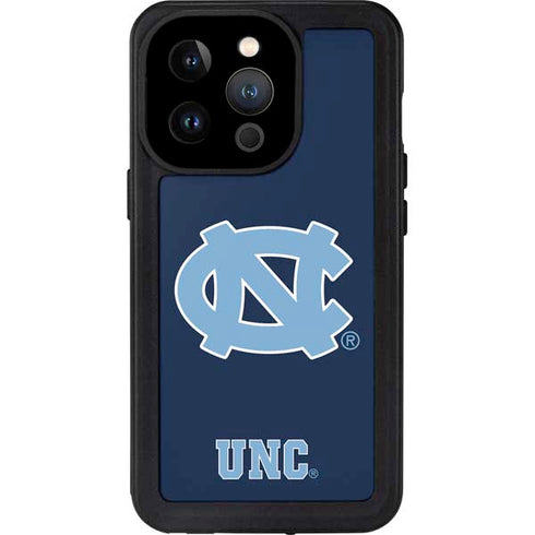 UNC Logo iPhone 14 Pro Waterproof Case