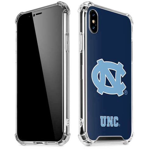University of North Carolina UNC Logo iPhone XS Max Clear Case