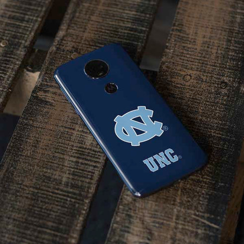 UNC Logo Moto E5 Plus Skin
