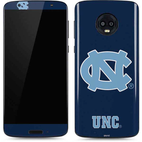 UNC Logo Moto G6 Skin