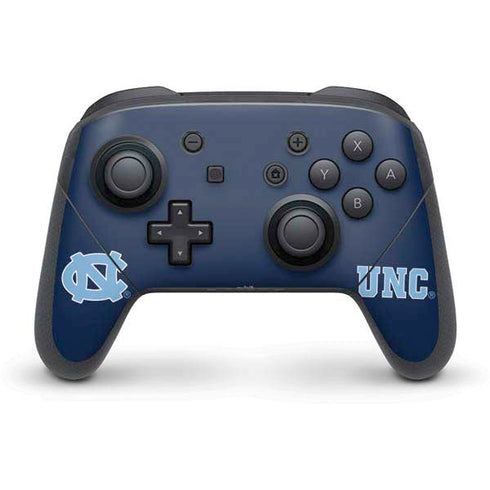 UNC Logo Nintendo Switch Pro Controller Skin