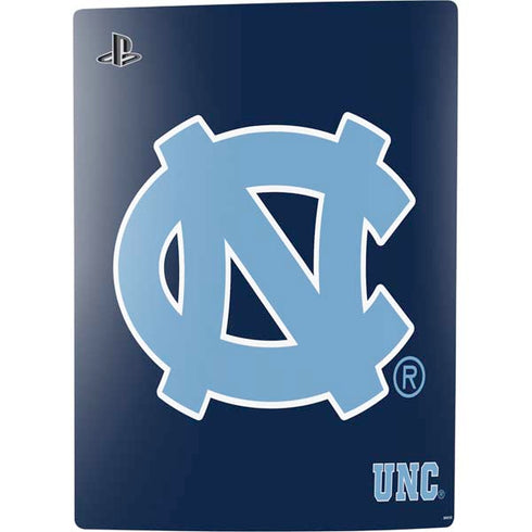 UNC Logo PS5 Digital Edition Console Skin