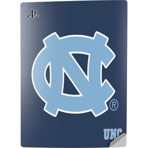 UNC Logo PS5 Digital Edition Console Skin
