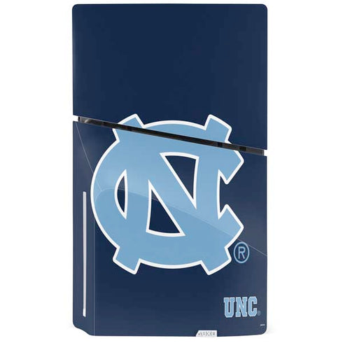 University of North Carolina UNC Logo PS5 Slim Disk Console Skin