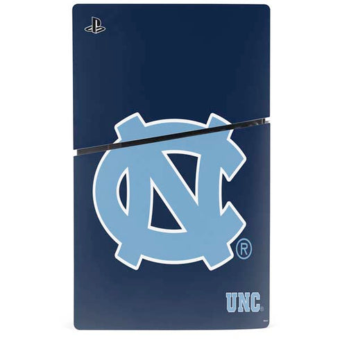 University of North Carolina UNC Logo PS5 Slim Digital Edition Console Skin
