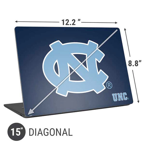 UNC Logo Universal Laptop 15in (12.2 x 8.8in) Skin