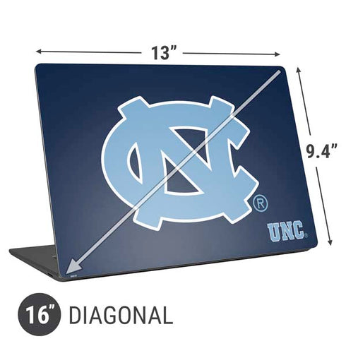 UNC Logo Universal Laptop 16in (13 x 9.4in) Skin