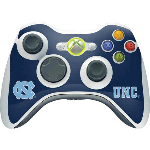 UNC Logo Xbox 360 Wireless Controller Skin