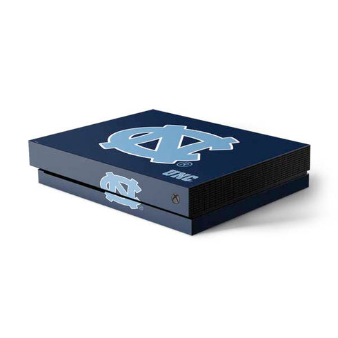 UNC Logo Xbox One X Console Skin