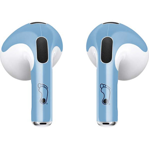 UNC Tar Heels Apple AirPods (3rd Gen 2021) Skin