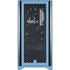 UNC Tar Heels Corsair 4000D Tempered Glass Mid-Tower ATX Case Skin