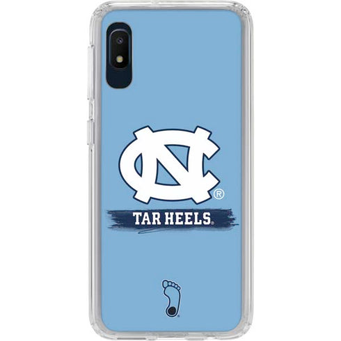UNC Tar Heels Galaxy A10e Clear Case