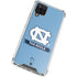UNC Tar Heels Galaxy A12 Clear Case
