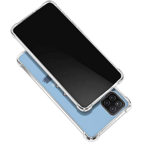 UNC Tar Heels Galaxy A12 Clear Case