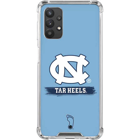 UNC Tar Heels Galaxy A32 5G Clear Case