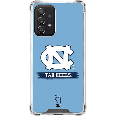 UNC Tar Heels Galaxy A52 5G Clear Case