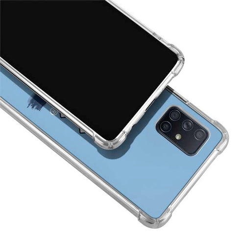 UNC Tar Heels Galaxy A71 5G Clear Case
