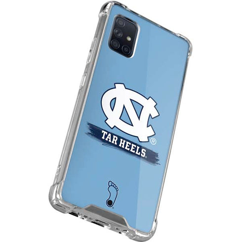 UNC Tar Heels Galaxy A71 5G Clear Case
