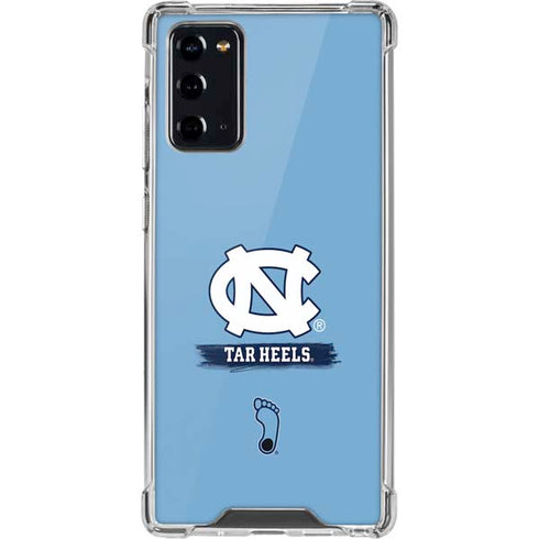 UNC Tar Heels Galaxy Note20 5G Clear Case