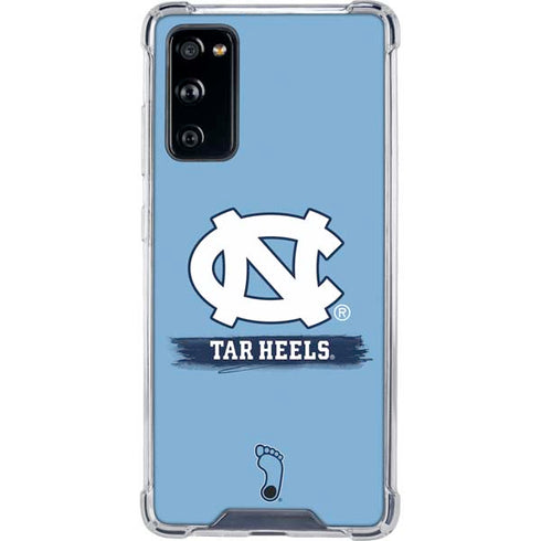 UNC Tar Heels Galaxy S20 FE Clear Case
