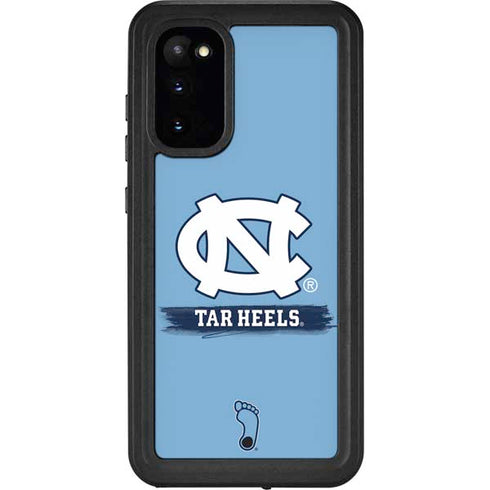 UNC Tar Heels Galaxy S20 Waterproof Case